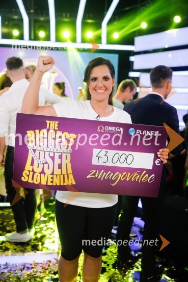  Klara Hrovat Vidmar, zmagovalka, The Biggest Loser Slovenija 2018The Biggest Loser Slovenija, finalna oddaja