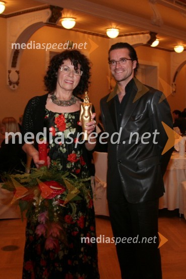 Anita Ogulin, Zveza prijateljev mladine Ljubljana in Najbolj simpatična Slovenka 2008 in Andrej Škufca, plesalec in Najbolj simpatičen Slovenec 2008 po mnenju slovenskih medijevAdam in Eva, izbor za najbolj simpatično Slovenko ali Slovenca 2008