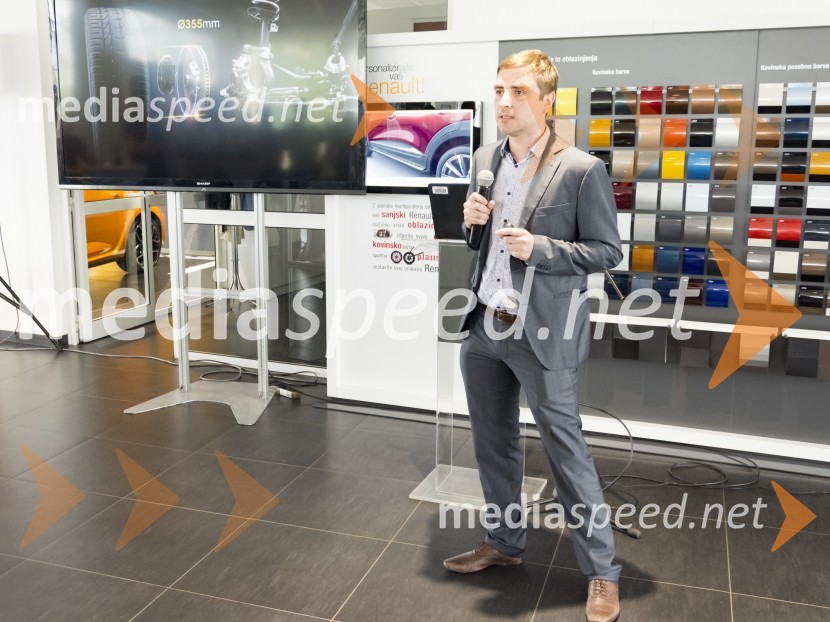 Renault Megane R.S., slovenska predstavitev