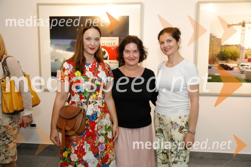  Blažka Müller, voditeljica;  Petra  Bizilj Silva, kustosinja v AS Galeriji;  ... Irwin: Iz kolekcije Matjaža Gantarja in Adriatica Slovenice, otvoritev razstave v Galeriji AS