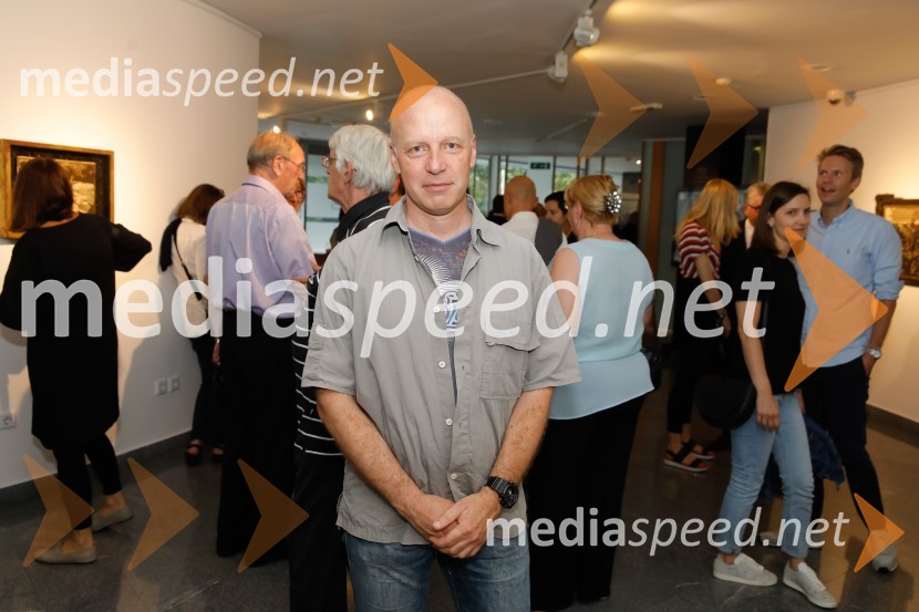  Marko  Tušek, umetnikIrwin: Iz kolekcije Matjaža Gantarja in Adriatica Slovenice, otvoritev razstave v Galeriji AS