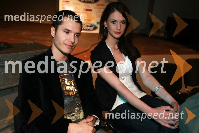 Dennis, skupina Game over in ...Miss Universe Slovenije 2008