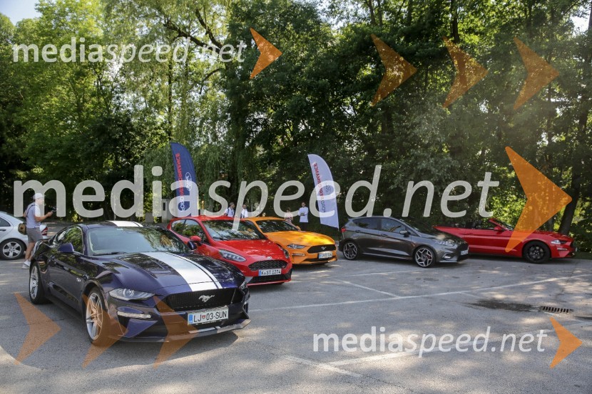 Ford Mustang, Ford FiestaPredstavitev najdrznejših Fordovih vozil