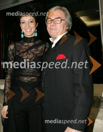 Pevka Jadranka Juras in Lado Leskovar, pevec in ambasador UNICEF-a10.obletnica Amway Slovenija