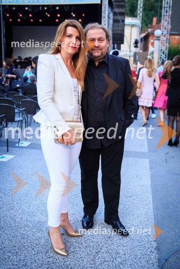  Janja Lamberger;  Darko  Brlek, direktor in umetniški vodja, Festival LjubljanaGala koncert Poletna noč 2018
