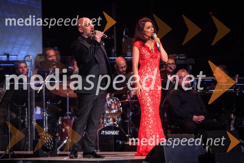  Jože Vidic, operni pevec, bariton, Slovenski oktet;  Urška  Arlič Gololičič, operna pevkaGala koncert Poletna noč 2018