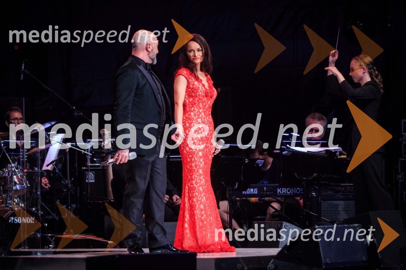  Jože Vidic, operni pevec, bariton, Slovenski oktet;  Urška  Arlič Gololičič, operna pevkaGala koncert Poletna noč 2018