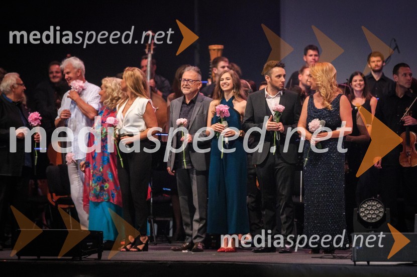  Andrej Šifrer, glasbenik;  Elda Viler, pevka;  Anika Horvat, pevka;  Tomaž Kozlevčar, glasbenik;  Saša Lešnjek, pevka, igralka;  Alex Volasko, pevec;  Eva  Hren, pevkaGala koncert Poletna noč 2018