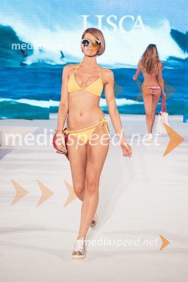   Zlata  Okugić, manekenkaLisca predstavila kolekcijo pomlad - poletje 2019