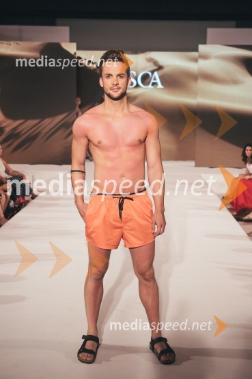  Blaž Brundar, manekenLisca predstavila kolekcijo pomlad - poletje 2019