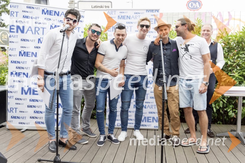  Theo Čebron, Zvita feltna;  Matic Leban, Zvita feltna;  Žan Janežič, Zvita feltna;  Blaž Gec, Zvita feltna;  ... ;  ... ;  Dean Windisch, radijski voditelj, odgovorni urednik Radia SalomonPodelitev glasbenih nagrad založbe Menart