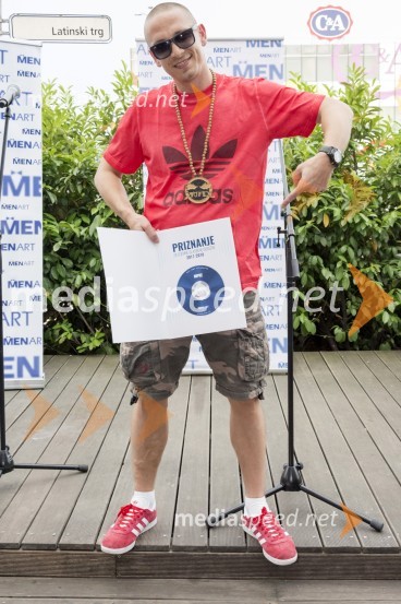  Boštjan  Nipič - Nipke, raperPodelitev glasbenih nagrad založbe Menart