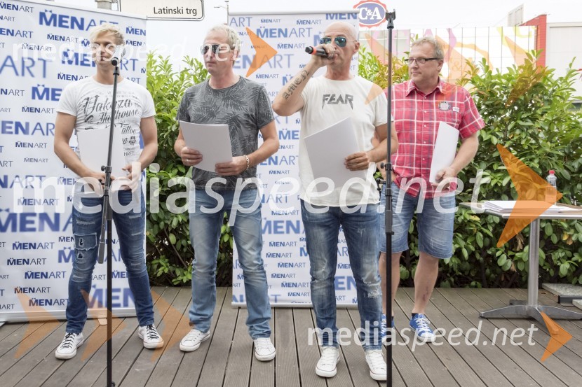  Tomaž Zajšek, Pop Design;  ... ;  Miran Rudan, pevec;  ... Podelitev glasbenih nagrad založbe Menart