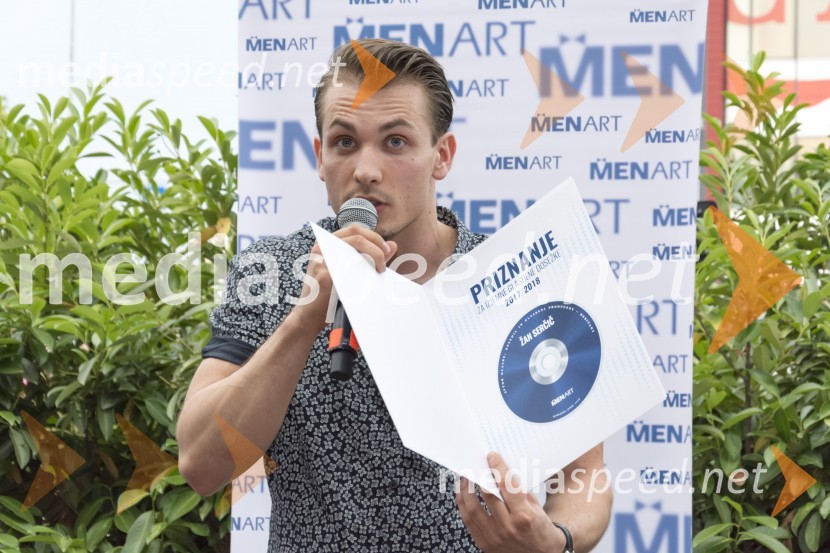  Žan Serčič, glasbenikPodelitev glasbenih nagrad založbe Menart