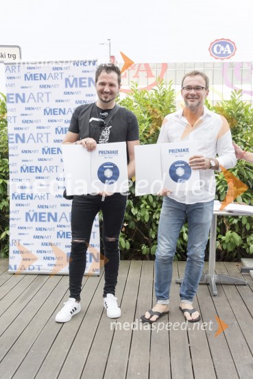  Rusko Richie, glasbenik;  ... Podelitev glasbenih nagrad založbe Menart