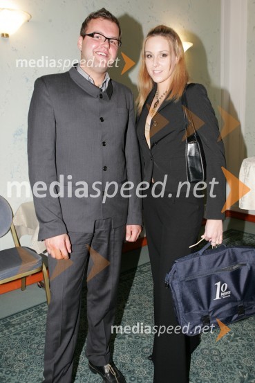 Gregor Jordan, 1.spremljevalec izbor Naj Fant podeželja 2005 in  Polona Baš, Miss Universe 200310.obletnica Amway Slovenija