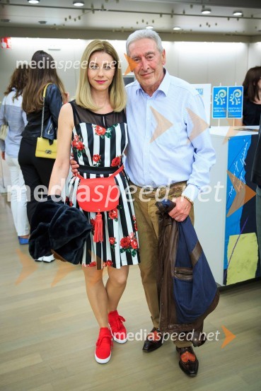  Špela Draksler, Festival Ljubljana;  Aleš Čerin, podžupan Mestne občine LjubljanaMuzikal Briljantina, premiera