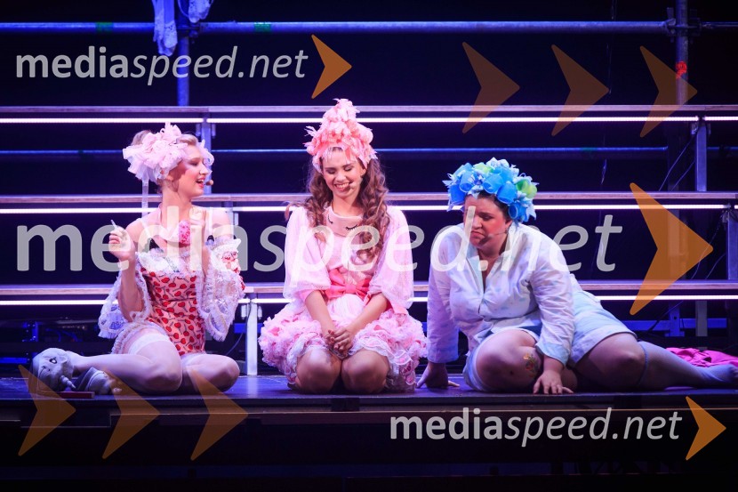  ... ;  Saša Lešnjek, pevka, igralka;  Maja Šalamon, glasbenicaMuzikal Briljantina, premiera