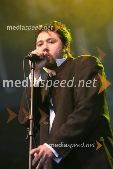 Gal Gjurin, član skupine Gal in GaleristiCircom open air koncert