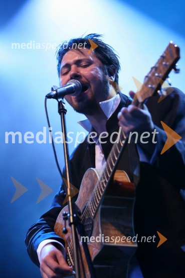 Gal Gjurin, član skupine Gal in GaleristiCircom open air koncert