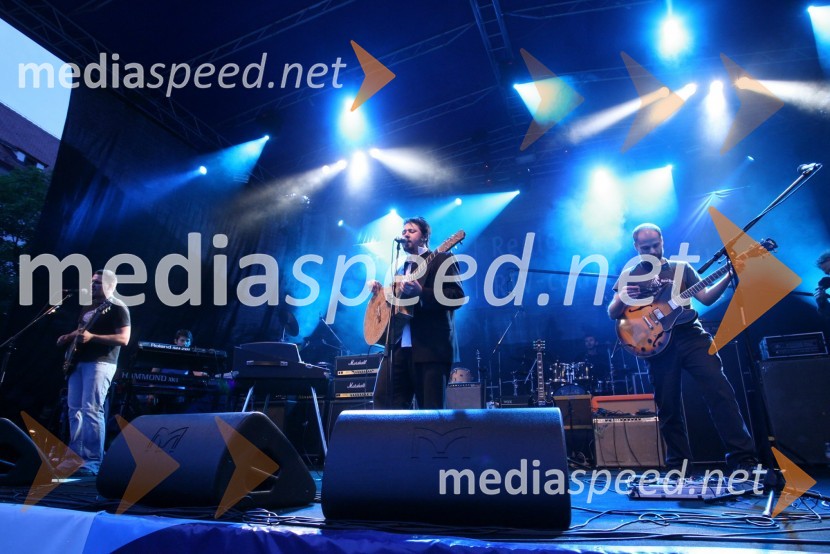 Skupina Gal in GaleristiCircom open air koncert