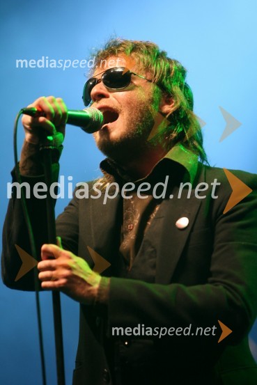 Grega Skočir, pevec skupine Big Foot MamaCircom open air koncert