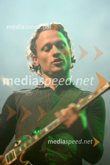Daniel Gregorič, kitarist skupine Big Foot MamaCircom open air koncert