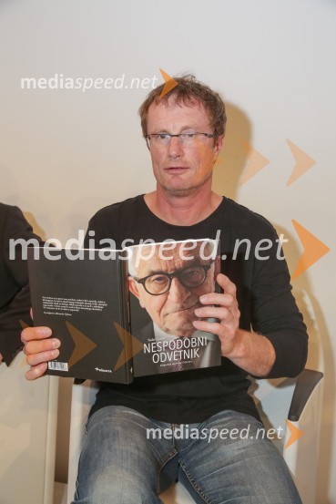  Tadej Golob, pisatelj, novinar, kolumnist in alpinistNespodobni odvetnik, predstavitev biografije Petra Čeferina