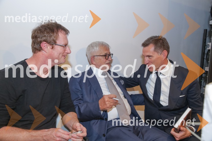  Tadej Golob, pisatelj, novinar, kolumnist in alpinist; dr. Peter  Čeferin, pravnik, pisatelj;  ... Nespodobni odvetnik, predstavitev biografije Petra Čeferina