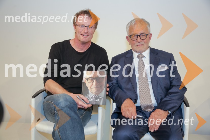  Tadej Golob, pisatelj, novinar, kolumnist in alpinist; dr. Peter  Čeferin, pravnik, pisateljNespodobni odvetnik, predstavitev biografije Petra Čeferina