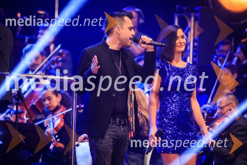  Omar Naber, glasbenik;  Nina Strnad, pevkaSimfonična ekstaza 2, unikatni glasbeni spektakel