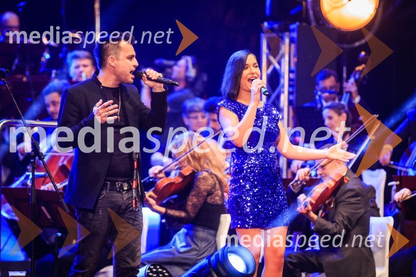  Omar Naber, glasbenik;  Nina Strnad, pevkaSimfonična ekstaza 2, unikatni glasbeni spektakel