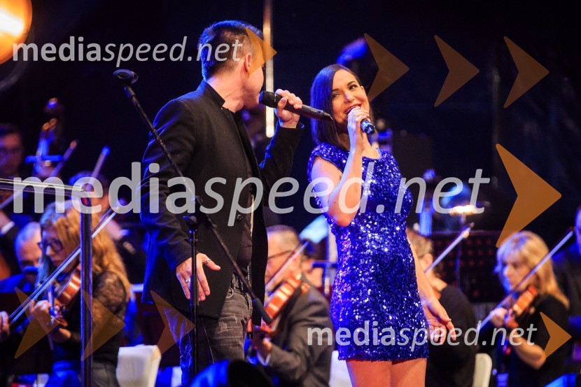  Omar Naber, glasbenik;  Nina Strnad, pevkaSimfonična ekstaza 2, unikatni glasbeni spektakel