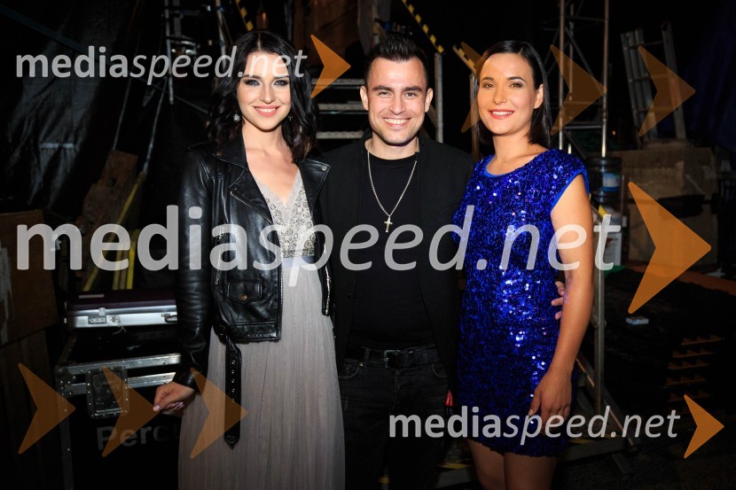  Maja Keuc, pevka;  Omar Naber, glasbenik;  Nina Strnad, pevkaSimfonična ekstaza 2, unikatni glasbeni spektakel