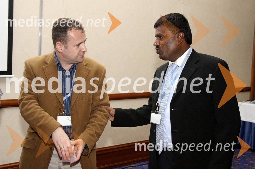 Hugh Mason, partner pri Pembridge in partnerji in direktor Pembridge Asia in Jai Xavier Prabhu David, ustanovitelj PRHUB6. Mednarodna konferenca prakse v komuniciranju