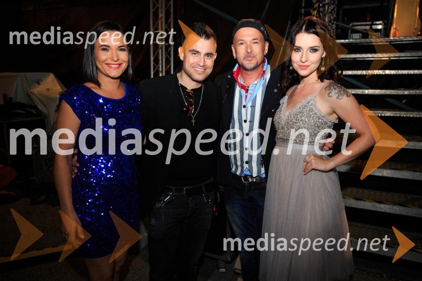  Nina Strnad, pevka;  Omar Naber, glasbenik;  Zlatan Stipišić - Gibonni, pevec;  Maja Keuc, pevkaSimfonična ekstaza 2, unikatni glasbeni spektakel