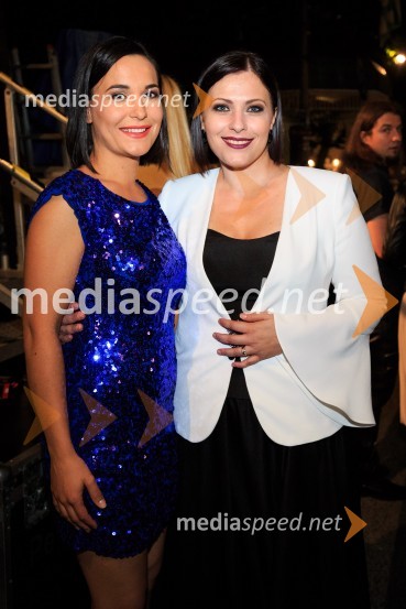  Nina Strnad, pevka;  Nuška Drašček, pevkaSimfonična ekstaza 2, unikatni glasbeni spektakel