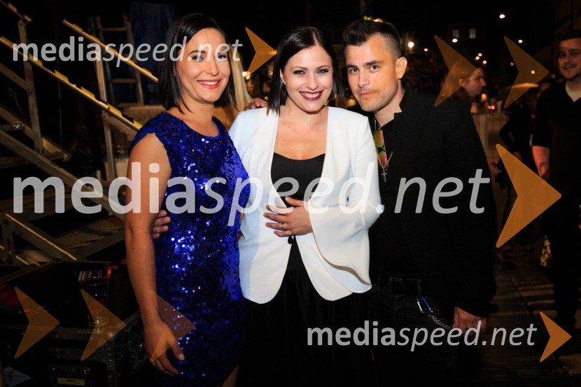  Nina Strnad, pevka;  Nuška Drašček, pevka;  Omar Naber, glasbenikSimfonična ekstaza 2, unikatni glasbeni spektakel