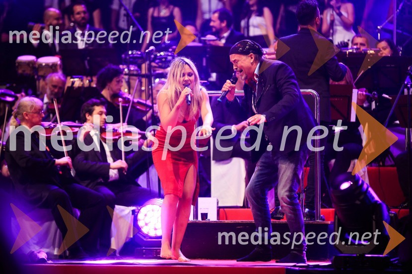  Aleksandra Josić, skupina King Foo, pevka;  Zlatan Stipišić - Gibonni, pevecSimfonična ekstaza 2, unikatni glasbeni spektakel