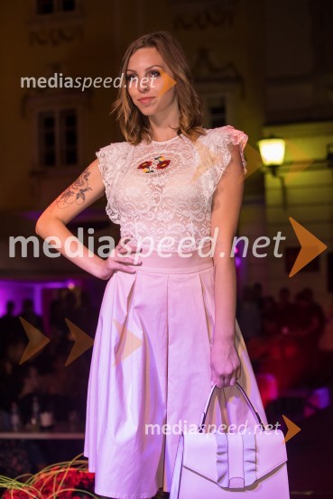  Suzana Knezar , finalistka Miss Slovenije 2018Modna revija Summer Vibes