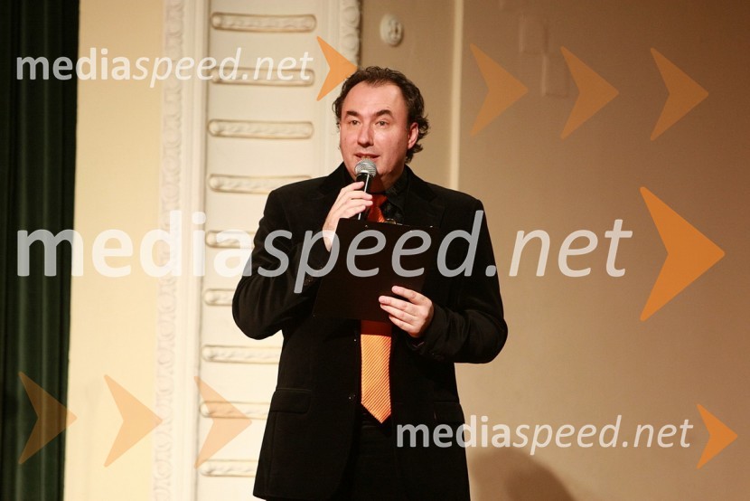 Marjan Bunič, voditelj prireditveSlavnostni koncert ob 40 - letnici New Swing Quartet