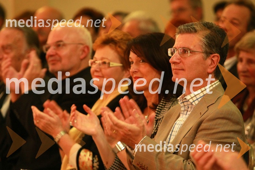 Franjo Bobinac, predsednik uprave Gorenje d.d.Slavnostni koncert ob 40 - letnici New Swing Quartet