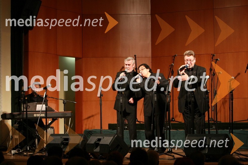 Tomaž Kozlevčar, Dare Hering, Oto Pestner in Marijan Petan, New Swing QuartetSlavnostni koncert ob 40 - letnici New Swing Quartet