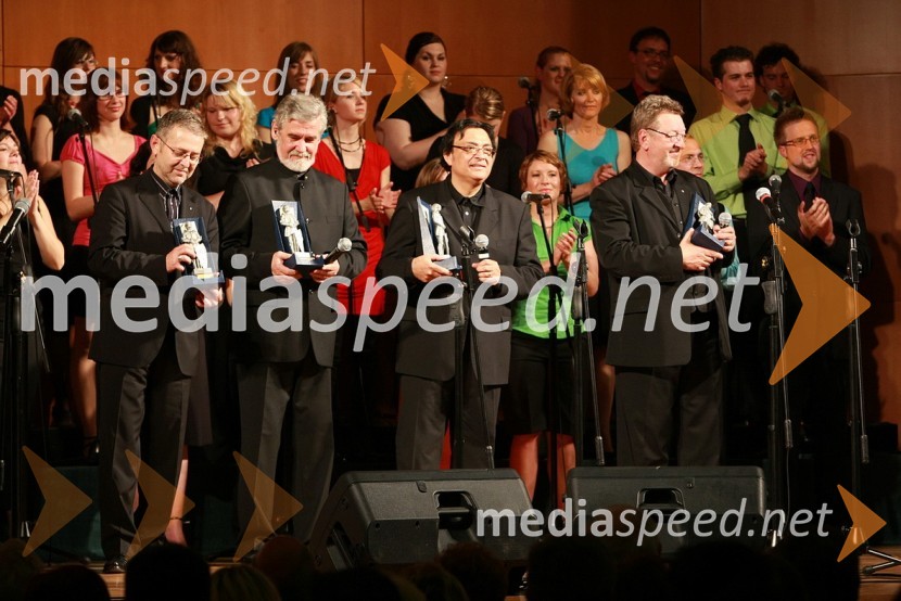 Tomaž Kozlevčar, Dare Hering, Oto Pestner in Marijan Petan, New Swing QuartetSlavnostni koncert ob 40 - letnici New Swing Quartet