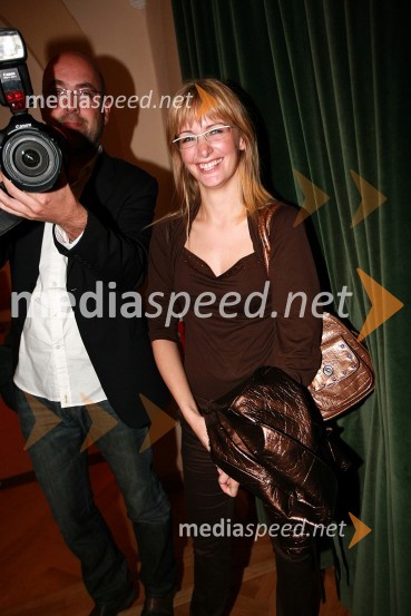 Mojca Krajnc, novinarka in voditeljicaSlavnostni koncert ob 40 - letnici New Swing Quartet