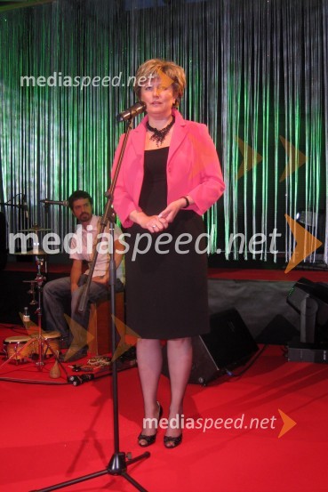 Elizabeta Suhadolc, direktorica marketinga in direktorica programa za farmacevtiko Krka d.d.Znanstvenica leta 2008