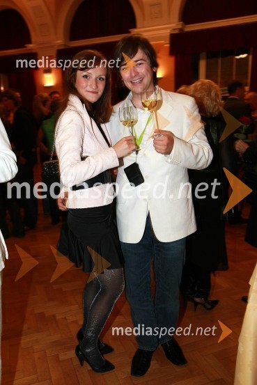 Nino Kozlevčar, pevec s punco MonikoSlavnostni koncert ob 40 - letnici New Swing Quartet