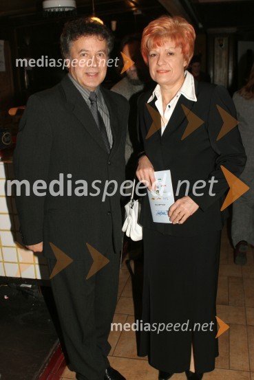 Zdravko Geržina s spremljevalko Jelko KneževičLepa soseda 2005 finalni izbor