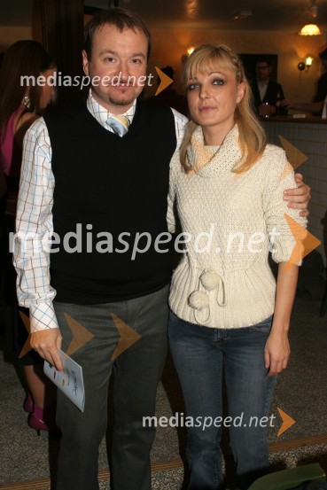 Partik Greblo, direktor Avditorija Portorož in menedžerka Marjetka GorenšekLepa soseda 2005 finalni izbor