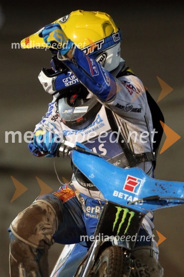  Nicki  Pedersen, speedwayist (Danska)Žagar izvrsten drugi v Malilli